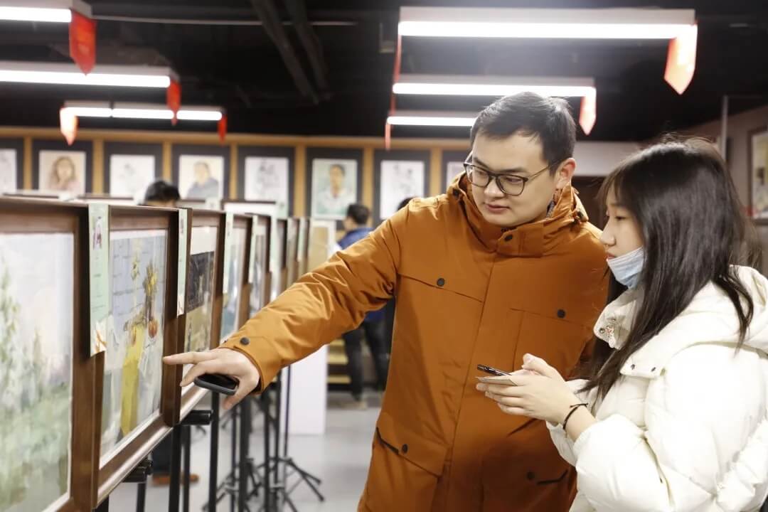 新年第一展，你打卡了嗎？江蘇畫室老師帶你來打卡！22