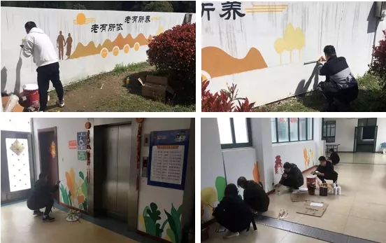 南京藝之行畫室&江寧區(qū)湯山街道開展“情系雷鋒月，愛繪敬老院”學(xué)雷鋒活動(dòng)！圖二